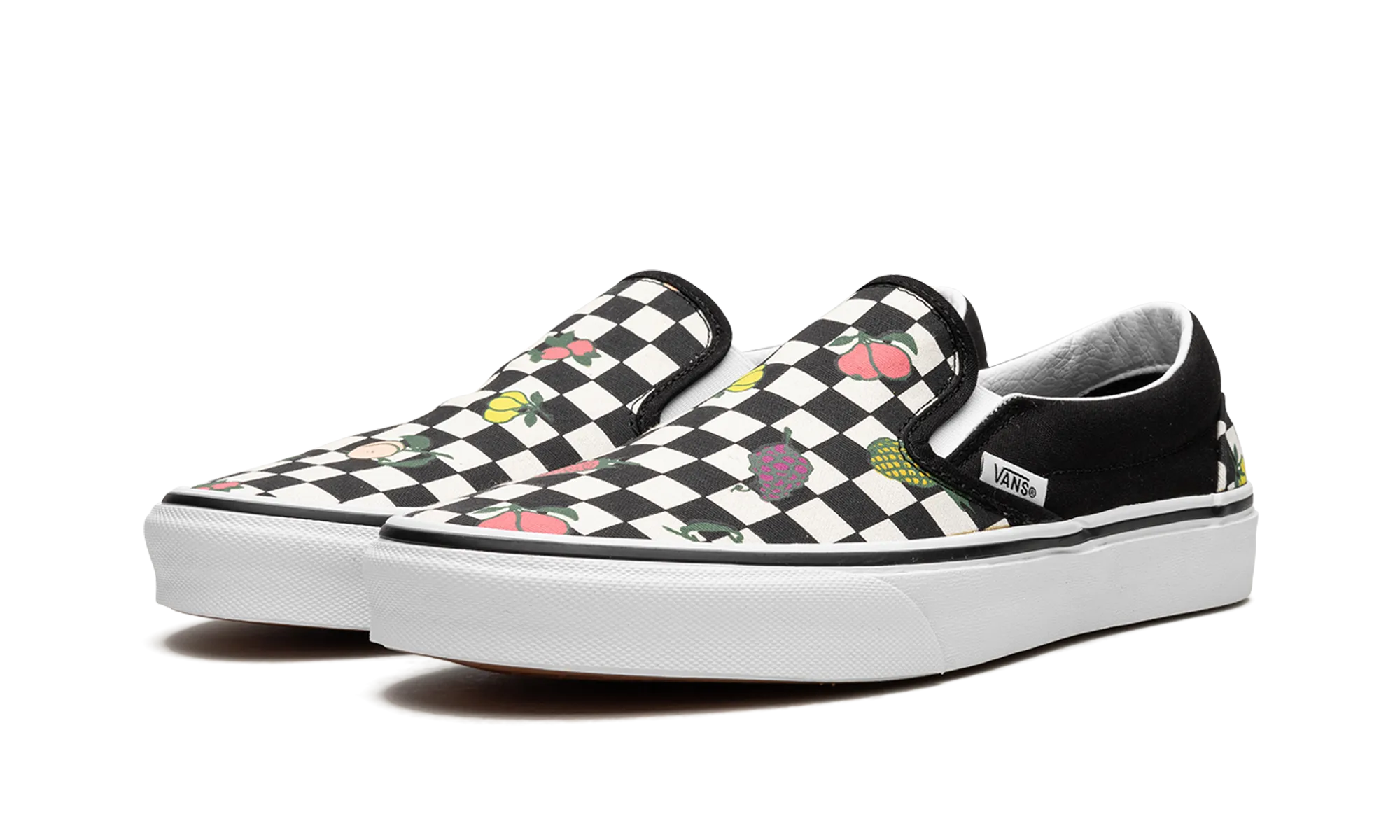 Classic Slip On "Fruit Checkerboard" Breathable Lining