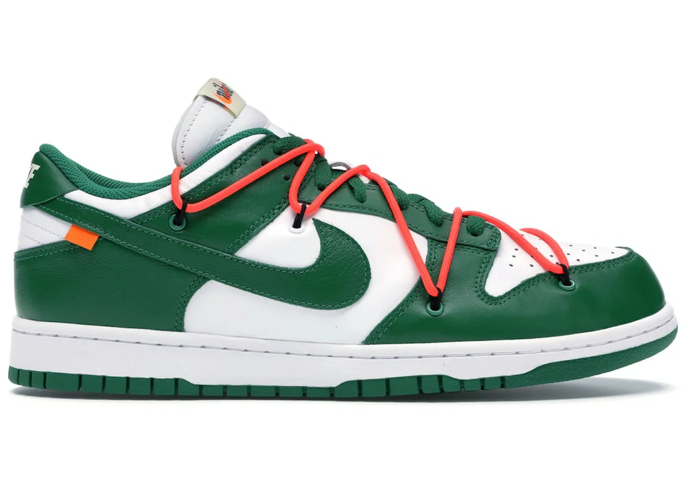 Grip Style Nike Dunk Low Off-White Pine Green