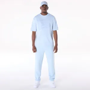 New Era New Era Flag Pastel Blue Oversized T-Shirt Breathable Yarn Composition Trendy