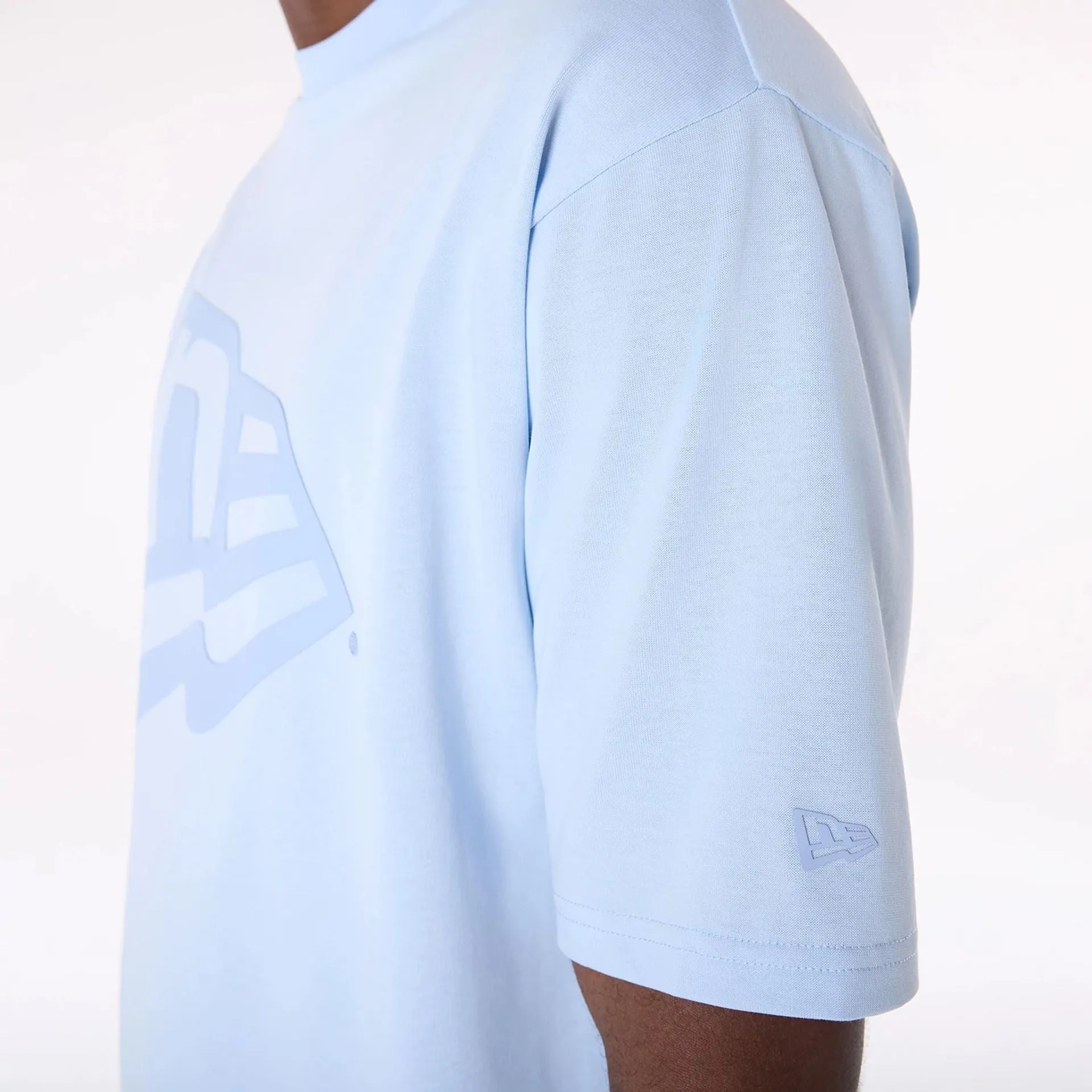 New Era New Era Flag Pastel Blue Oversized T-Shirt Casual everyday wear Smart Casual Look