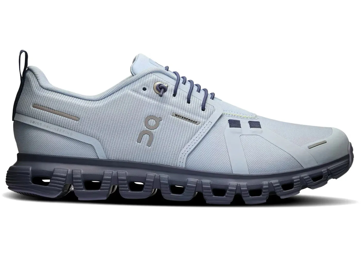 dark colors On Running Cloud 6 Waterproof Heather Metal (Women'S)