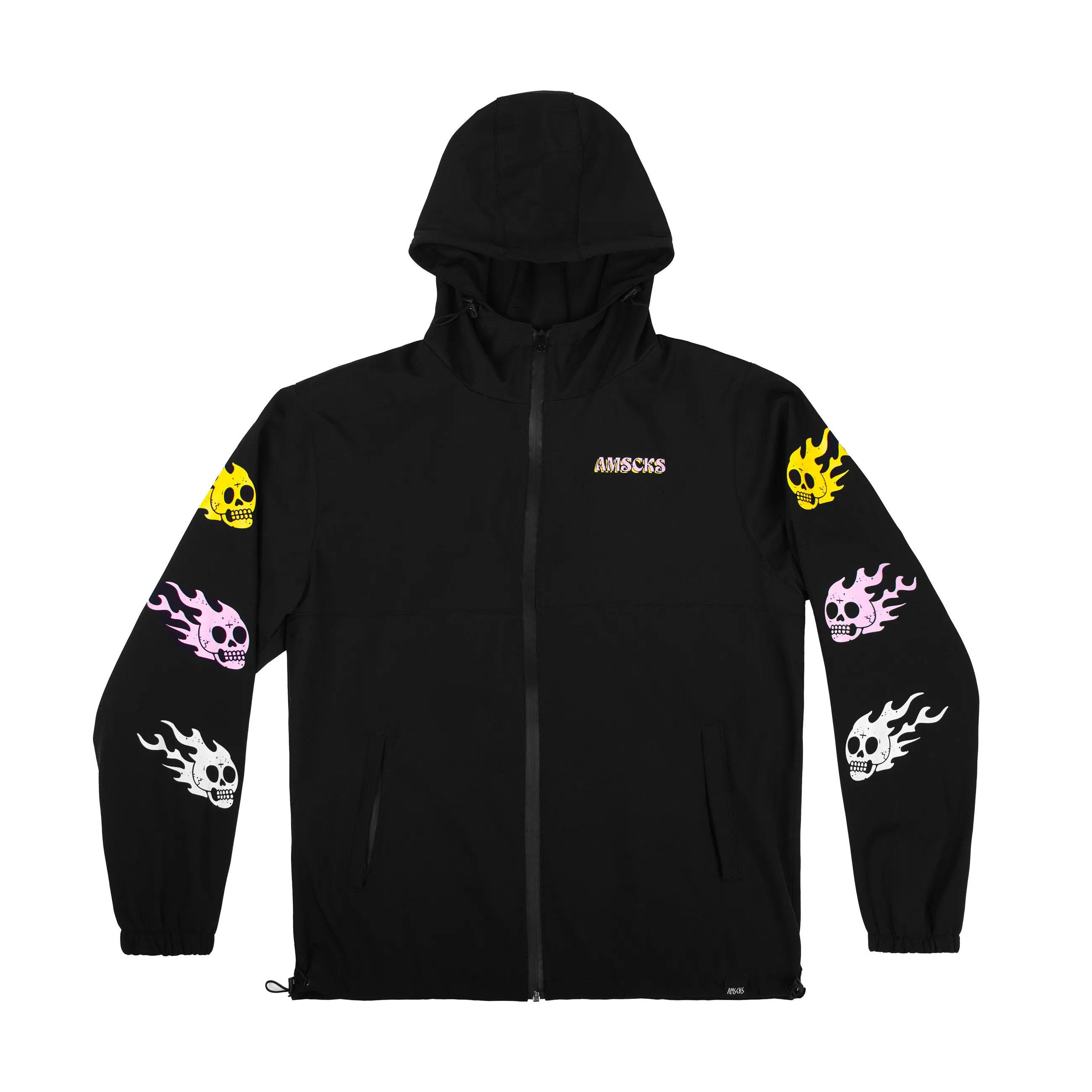 Adjustable Hem Lock System Thermo Regulating Chained ?C Windbreaker