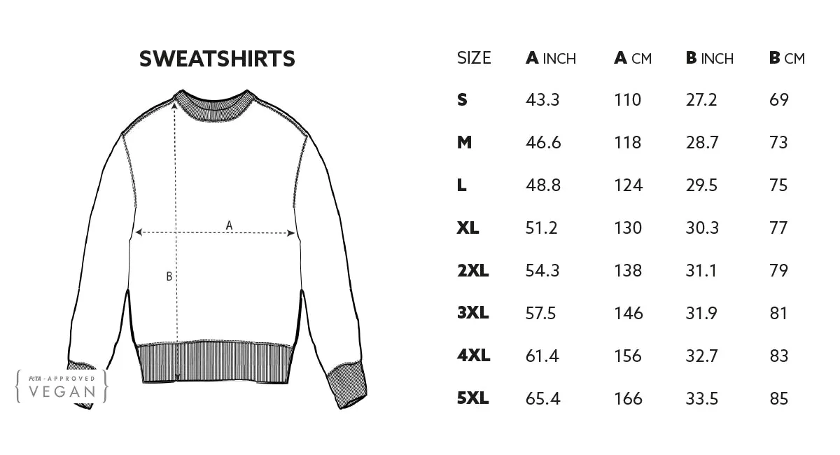 Droplet Face 012 Front Print - Sweatshirt - Black Cozy Basics