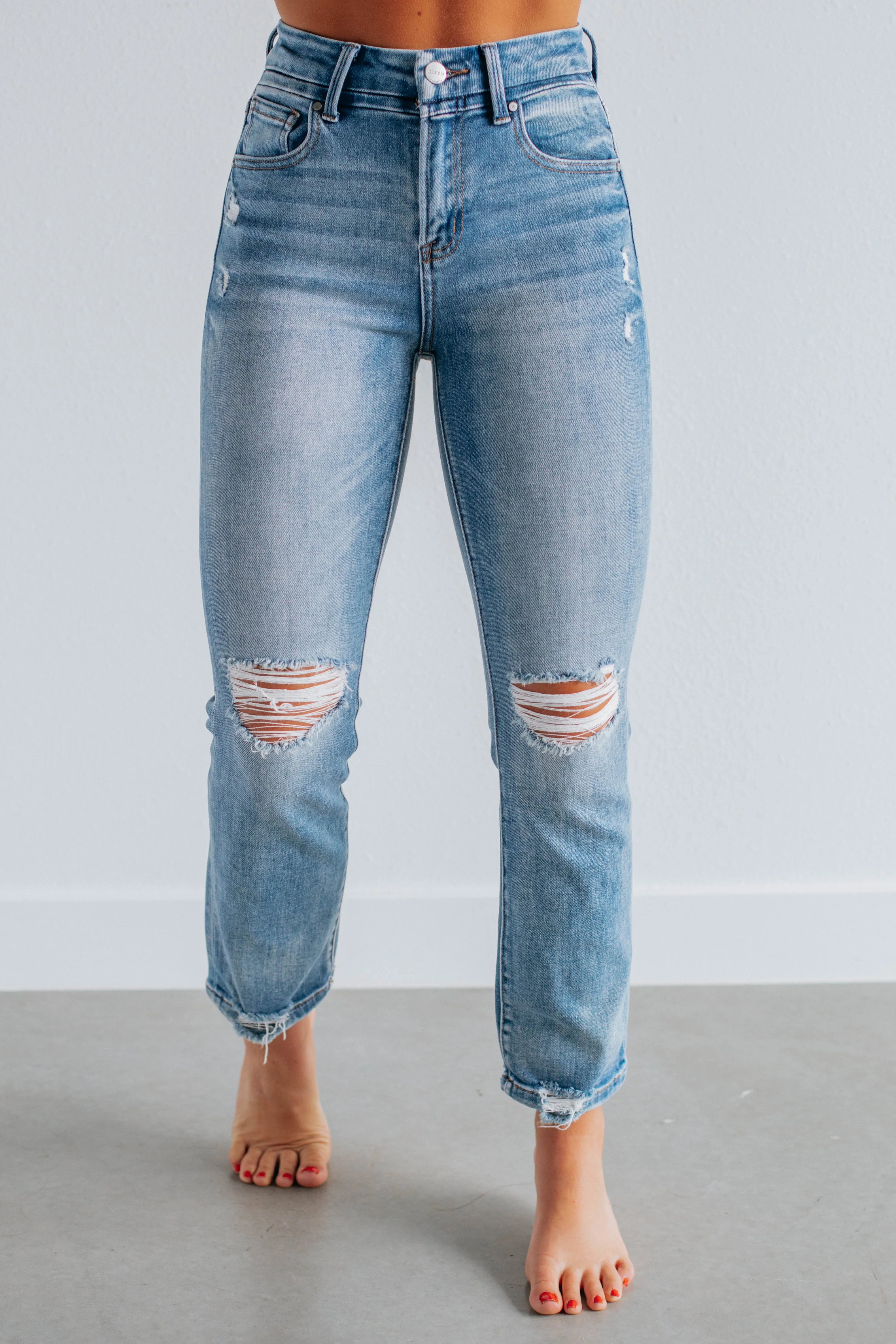 Bartack Stitching Base Fit Piece Trisha Risen Jeans