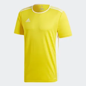 adidas ENTRADA 18 Soccer Jersey | Yellow | Men's Non Restrictive Tailoring Multipanel Construction
