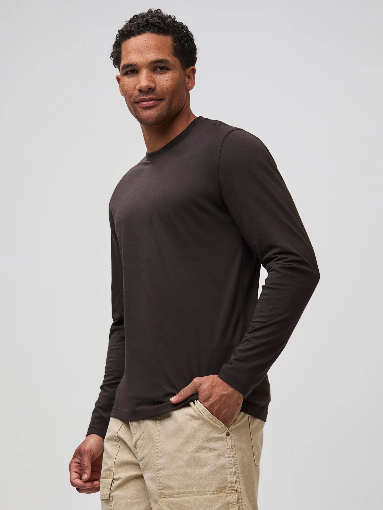 Active Outfit Fall Essentials Long Sleeve Crew 3-Pack