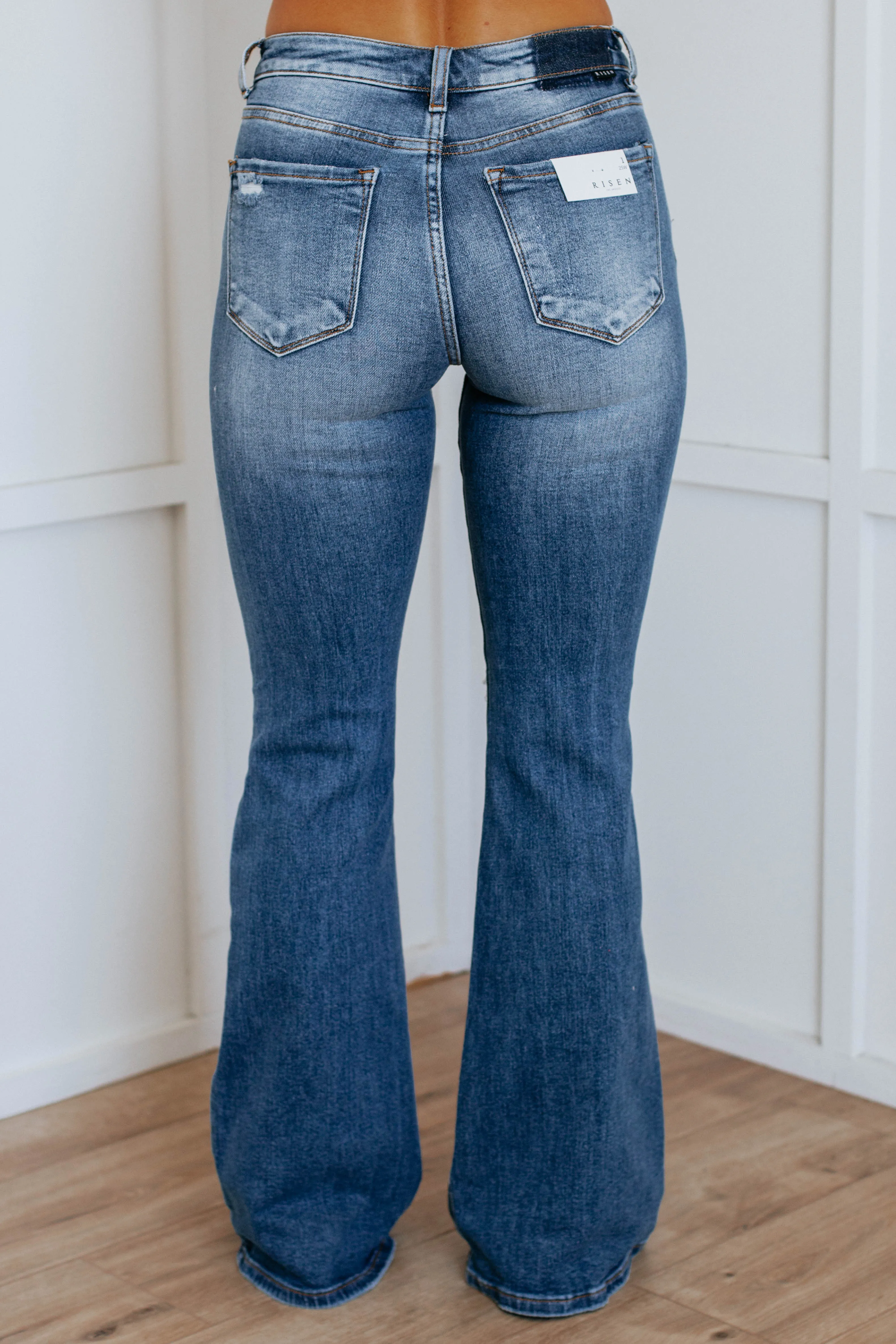 Rayna Risen Jeans - Dark Wash Rugged Construction
