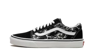 Ventilated Mesh Long Distance Flames Old Skool "Flames"