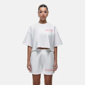 Washed Off White Butterfly T-shirt Street Smart Active Outfit