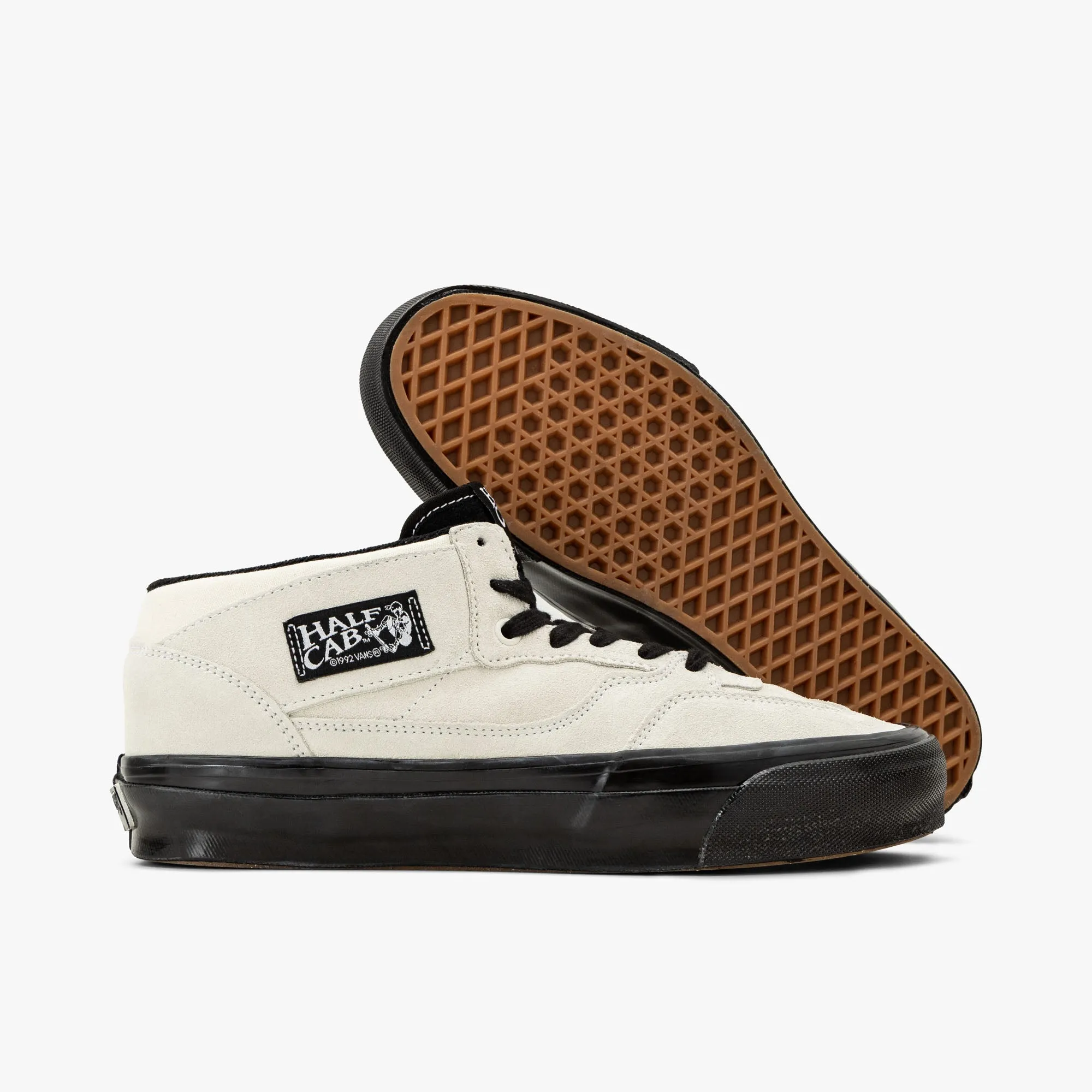 Vans LX Half Cab Reissue 33 / White / Black Chic Walk