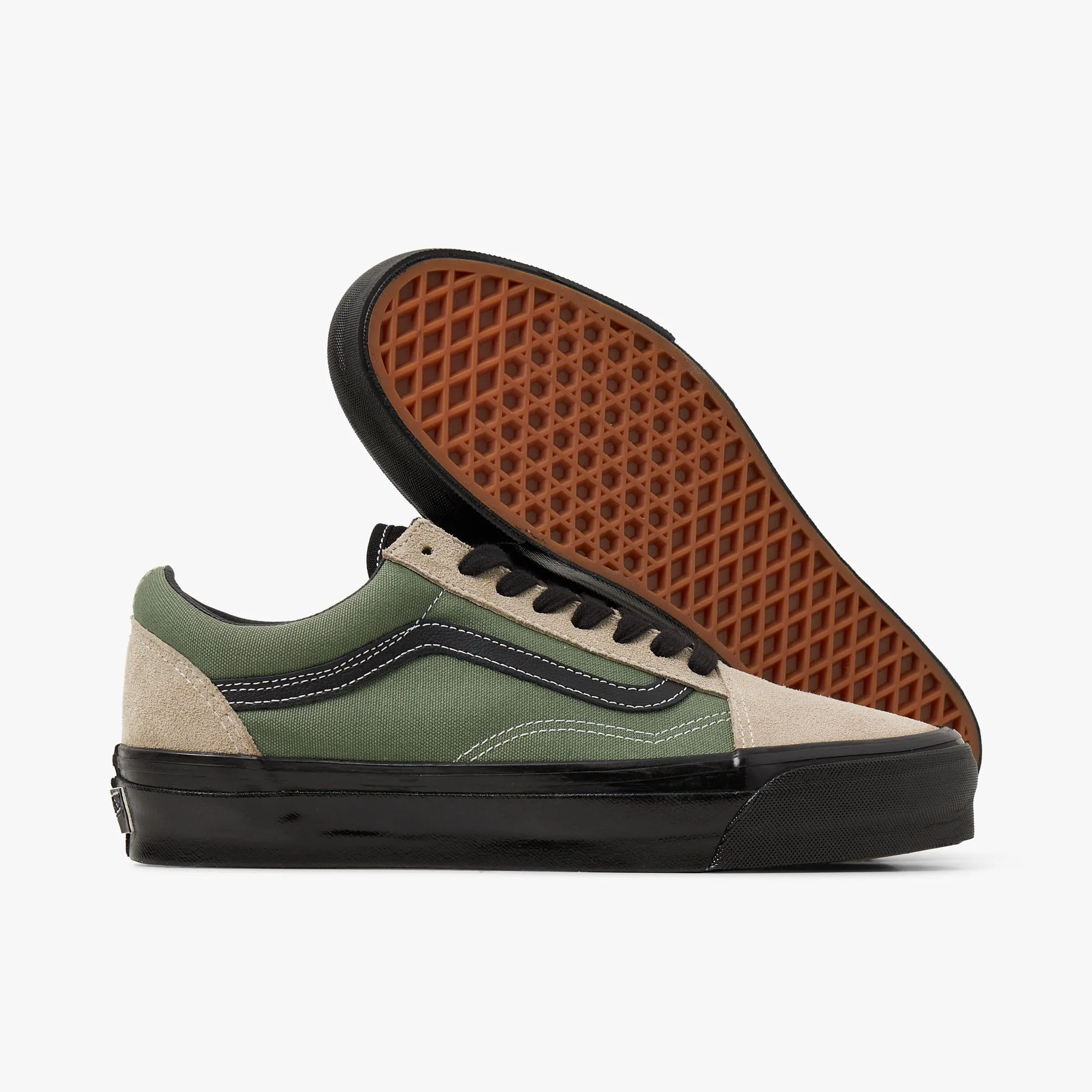 Vans Old Skool 36 LX Park Ranger Aluminum / Olive Active Design