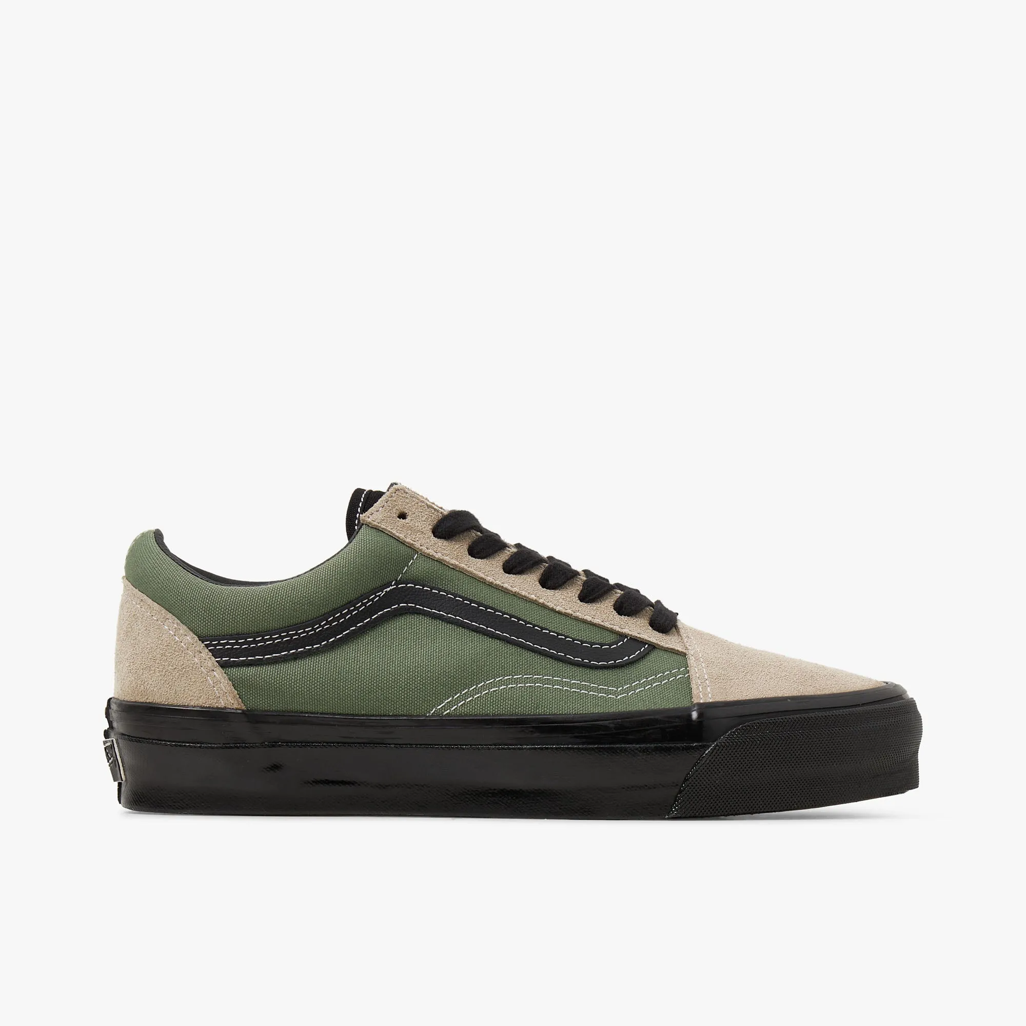 Break Run Home Style Vans Old Skool 36 LX Park Ranger Aluminum / Olive