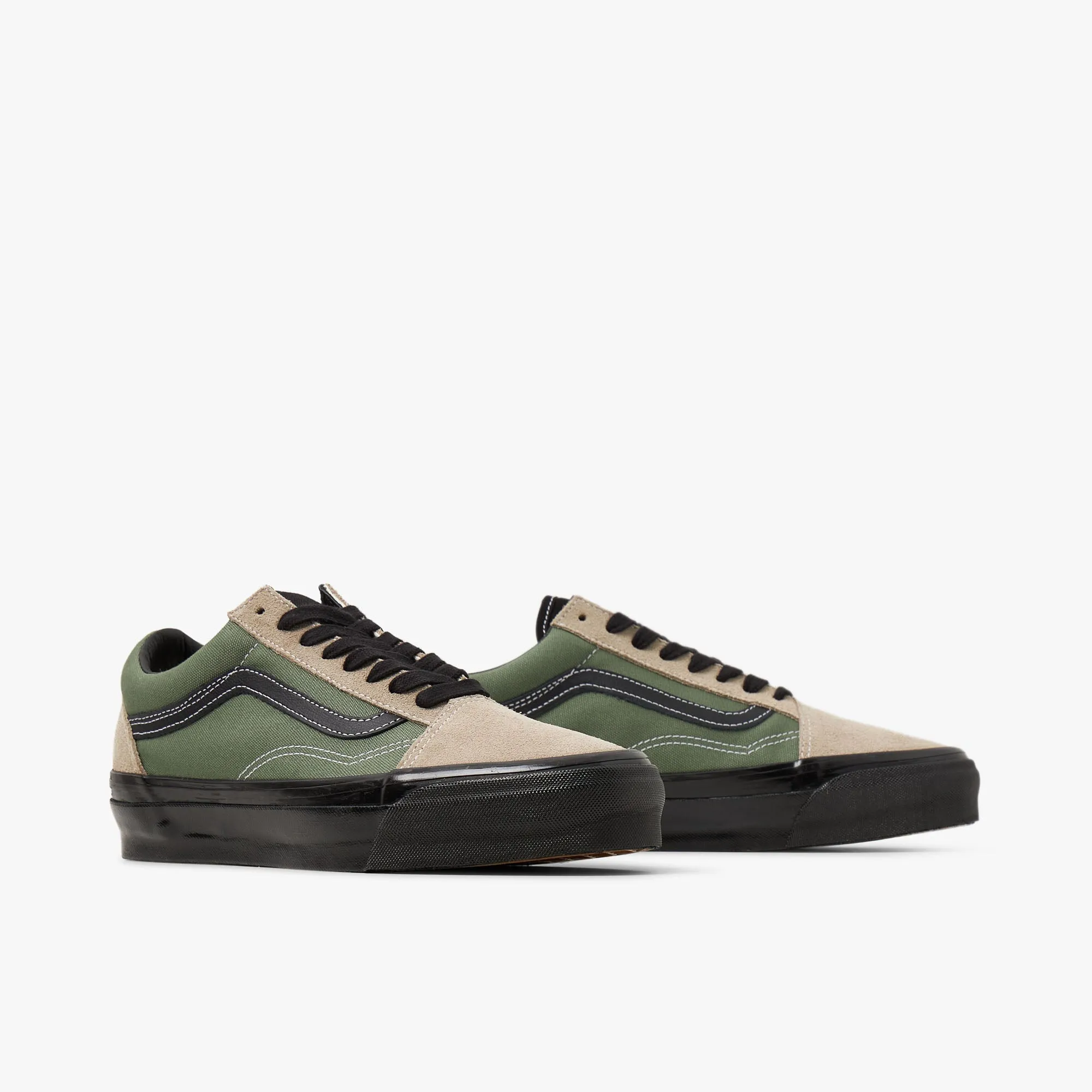 Vans Old Skool 36 LX Park Ranger Aluminum / Olive Comfort Motion Shadow Look