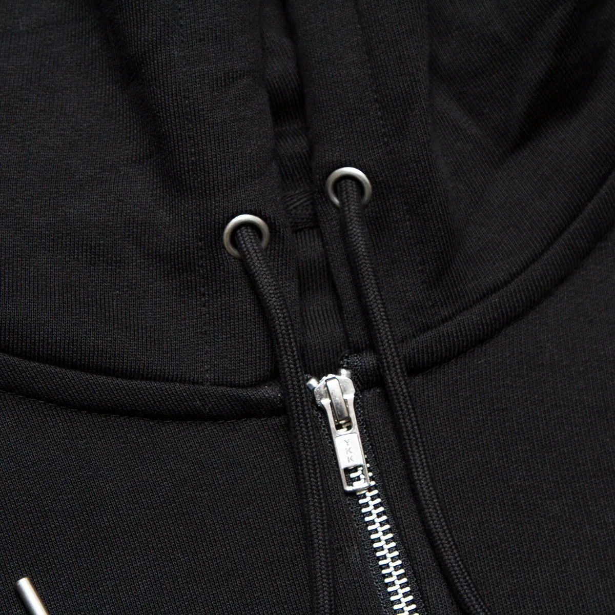 Illegal Rave Crest - Zipped Hood - Black product sock comfort