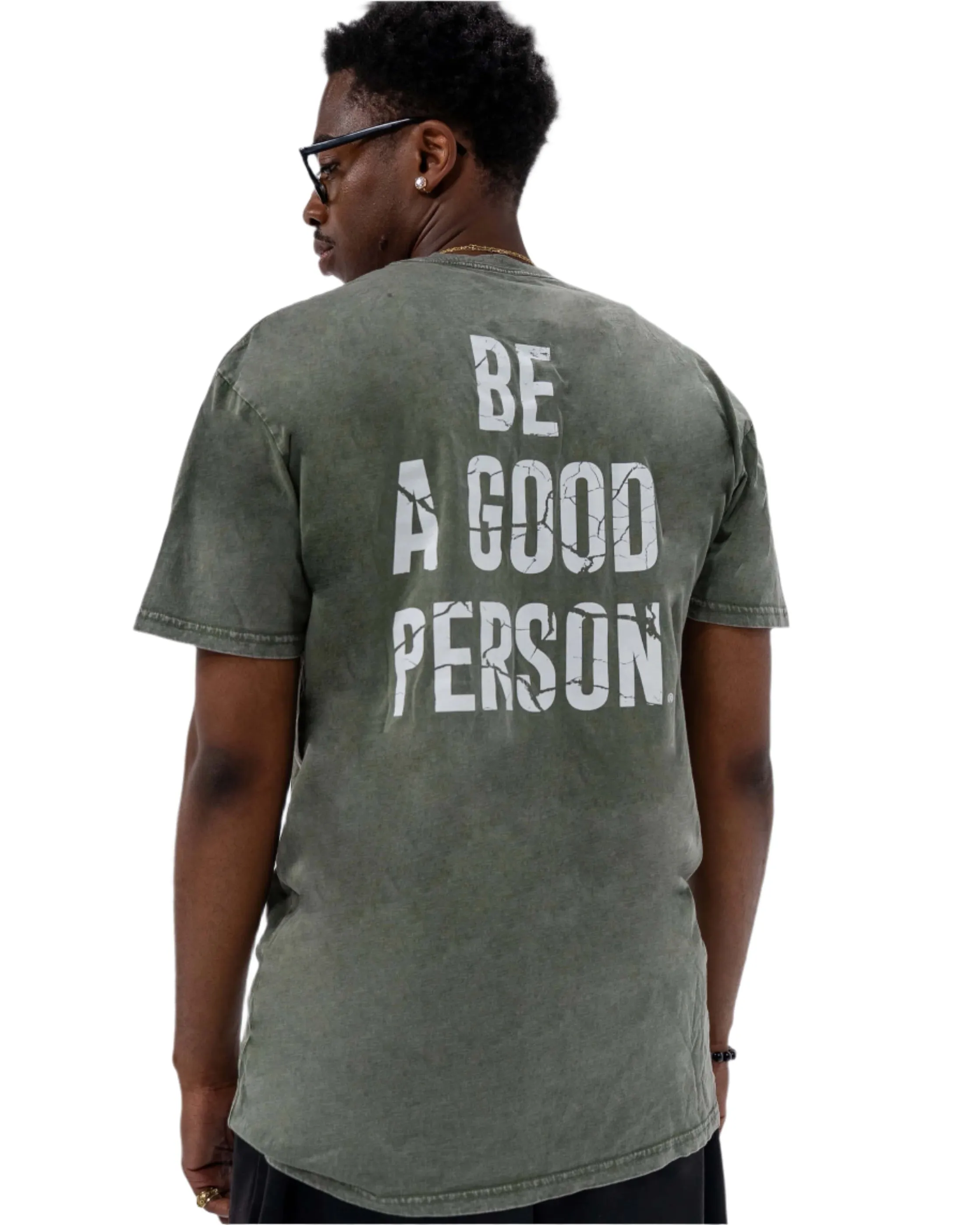 perfect for all-day wear Vintage Relaxed T-Shirt - Moss Stone Wash