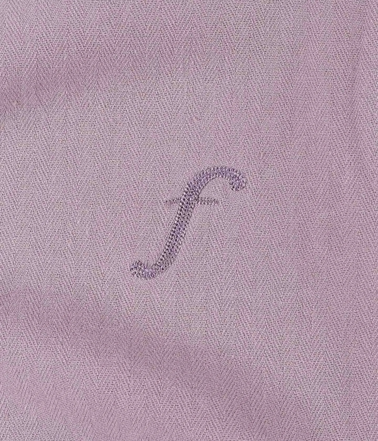 VIVIAN HERRINGBONE SS SHIRT  // MAUVE Chic Cut