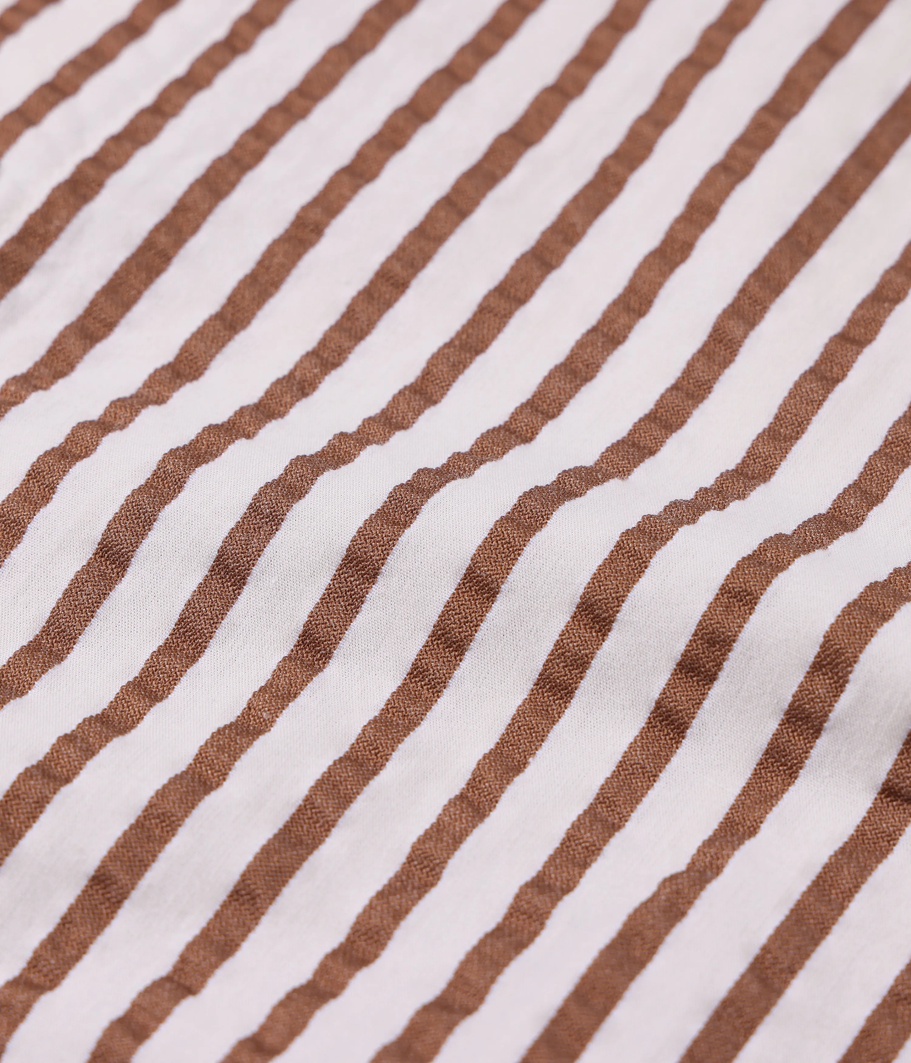 Essential Look VIVIAN SEERSUCKER SS SHIRT // COPPER