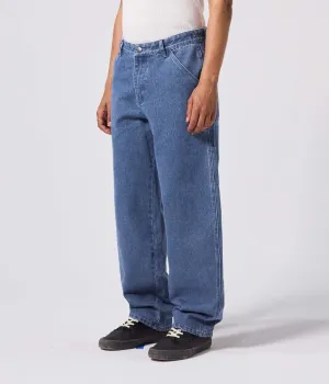 VT DISTEND DENIM CARPENTER PANT // WORN BLLUE No Frills Fit Perfect Comfort