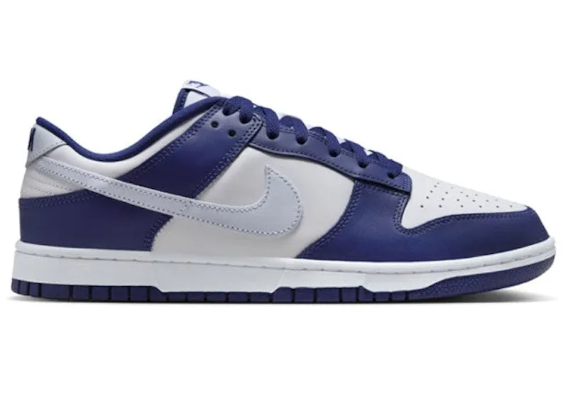 Skater Motion Fit Trendy Nike Dunk Low Deep Royal Football Grey