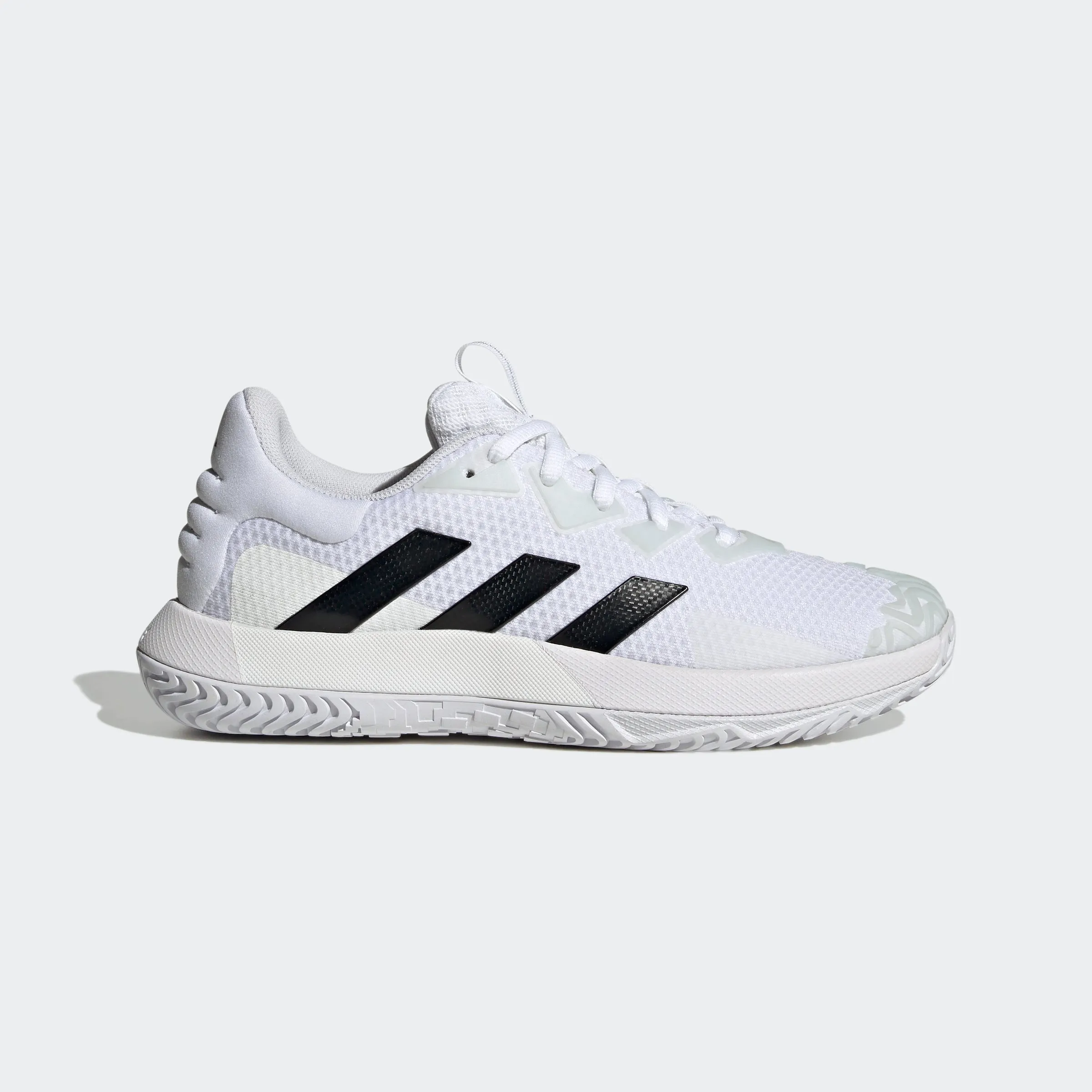 adidas SoleMatch Control Tennis Shoes | White/Black | Men's Casual Move