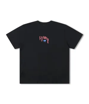 Cozy Look Wear WARPAGE CRUX  T-SHIRT // BLACK