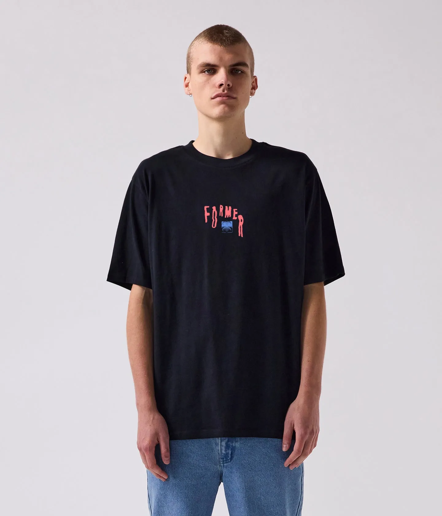 WARPAGE CRUX  T-SHIRT // BLACK Functional Fit Quick Comfort Wear