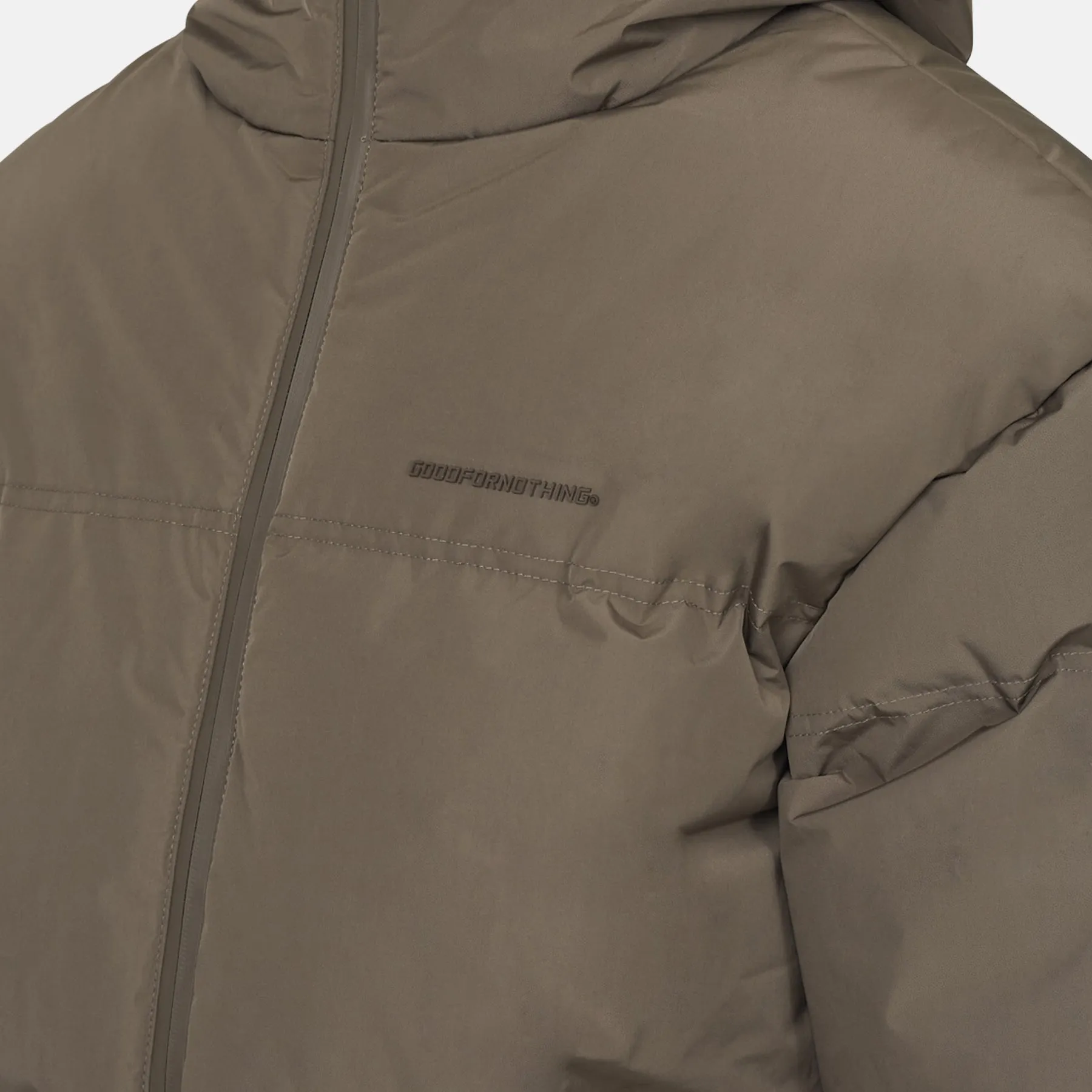 Odor control Arctic Matte Taupe Puffer Jacket