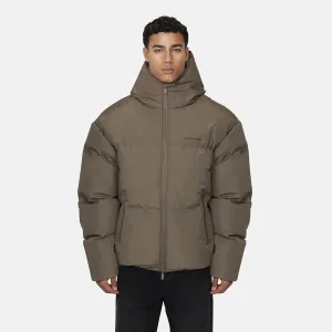 WaterResistant Coating Arctic Matte Taupe Puffer Jacket