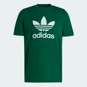 Relaxed fit wear adidas ADICOLOR CLASSICS TREFOIL Tee | Green | Men's