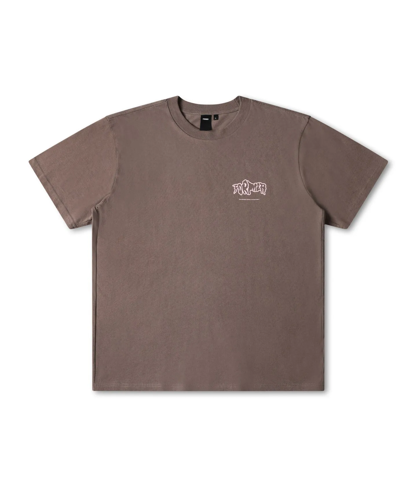 Bold Design Soft Material HANDS T-SHIRT // TAUPE