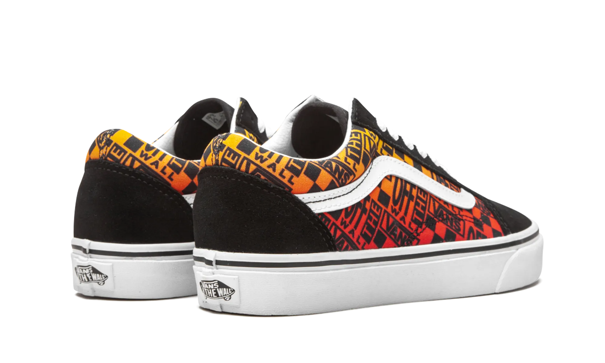 Daily Essential Old Skool "Off the Wall Logos - Orange"