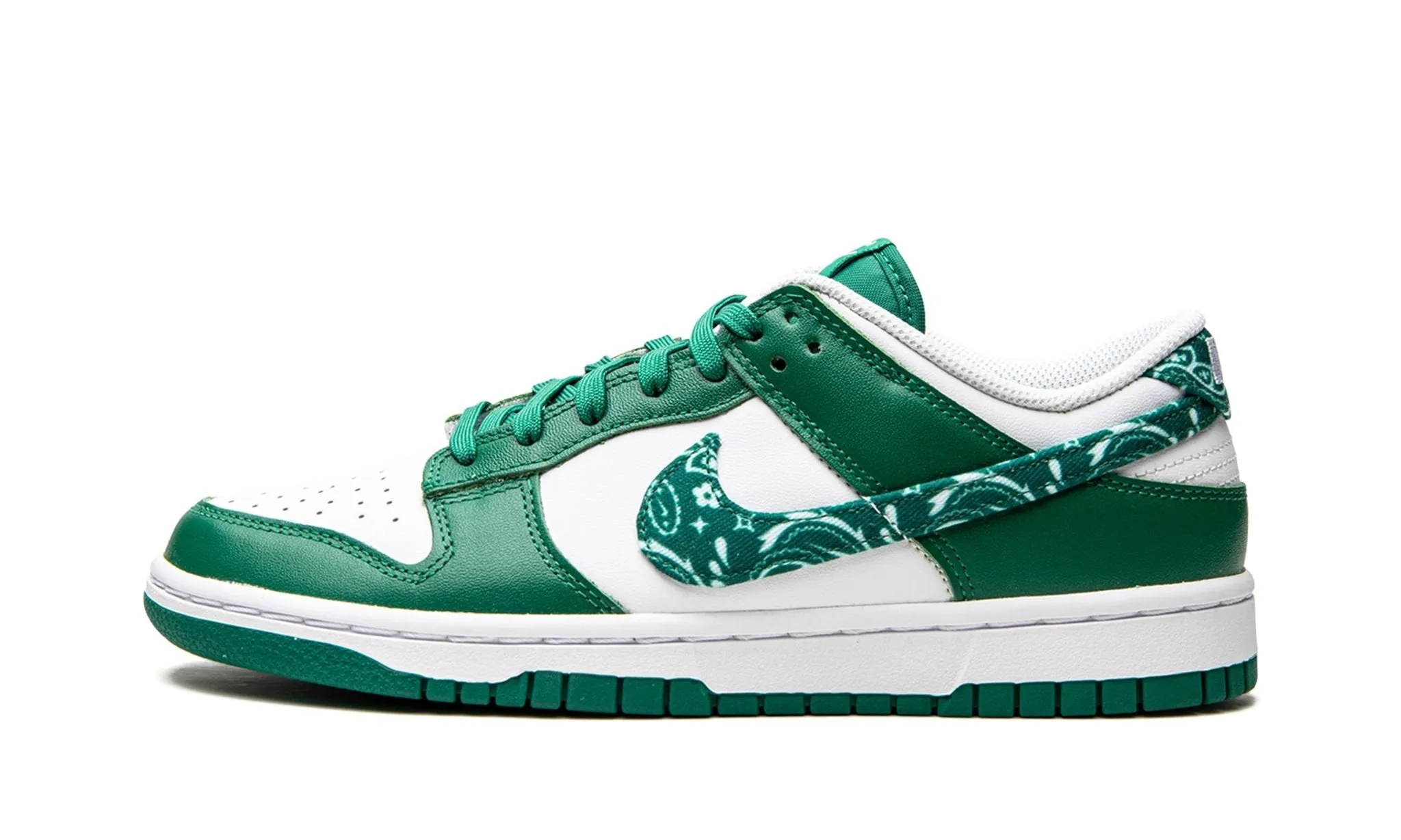 Wmns Dunk Low Essential Paisley Pack Green Sale Pro Lacing