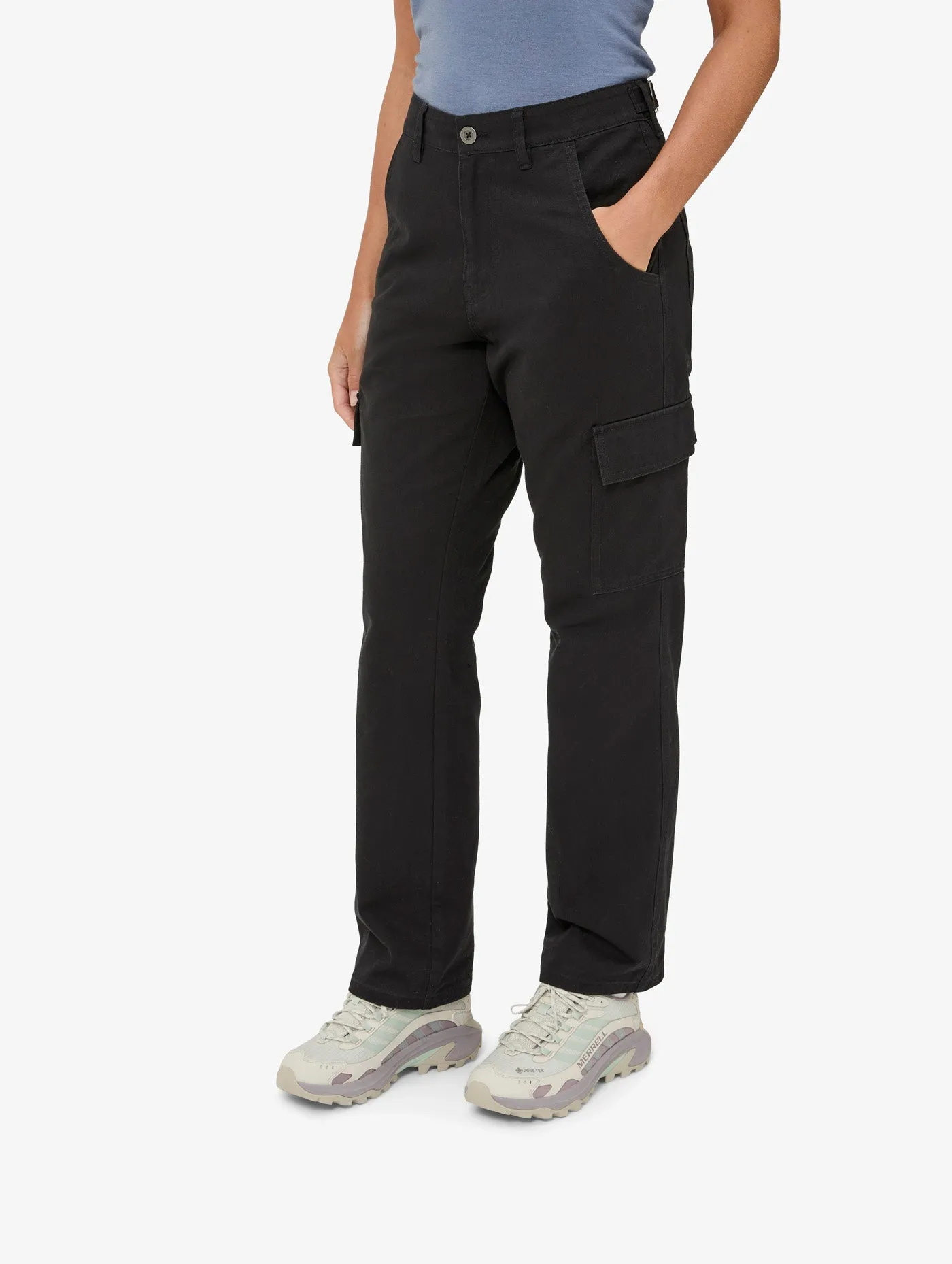 Women's Carmel Cargo Trouser Bold Look Professional Wear Holiday Vibes Date Night Lightweight