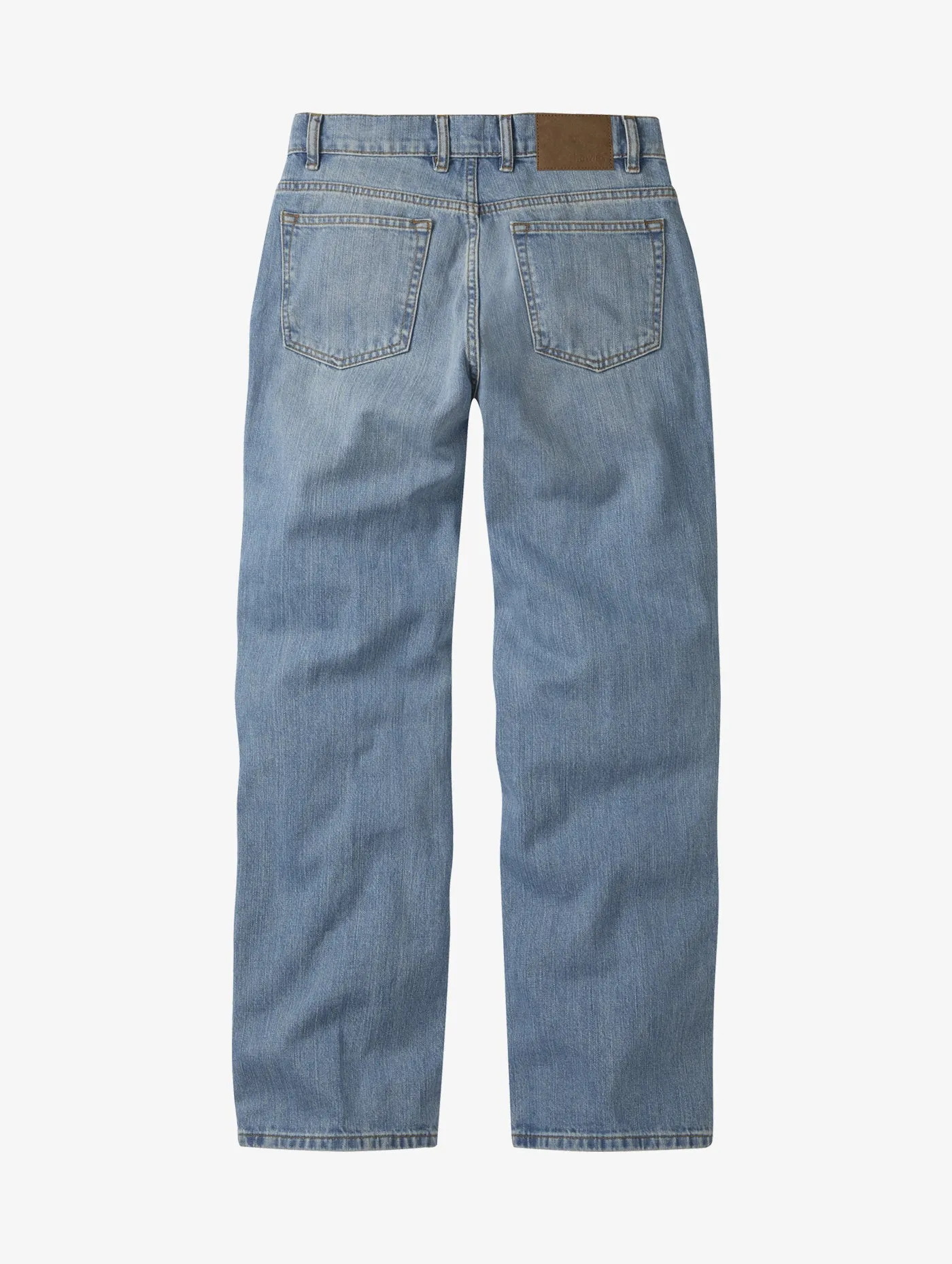 Trend Setter Vintage Lover Double Stitched Seams Women's Cei Organic Jean (Light Wash)