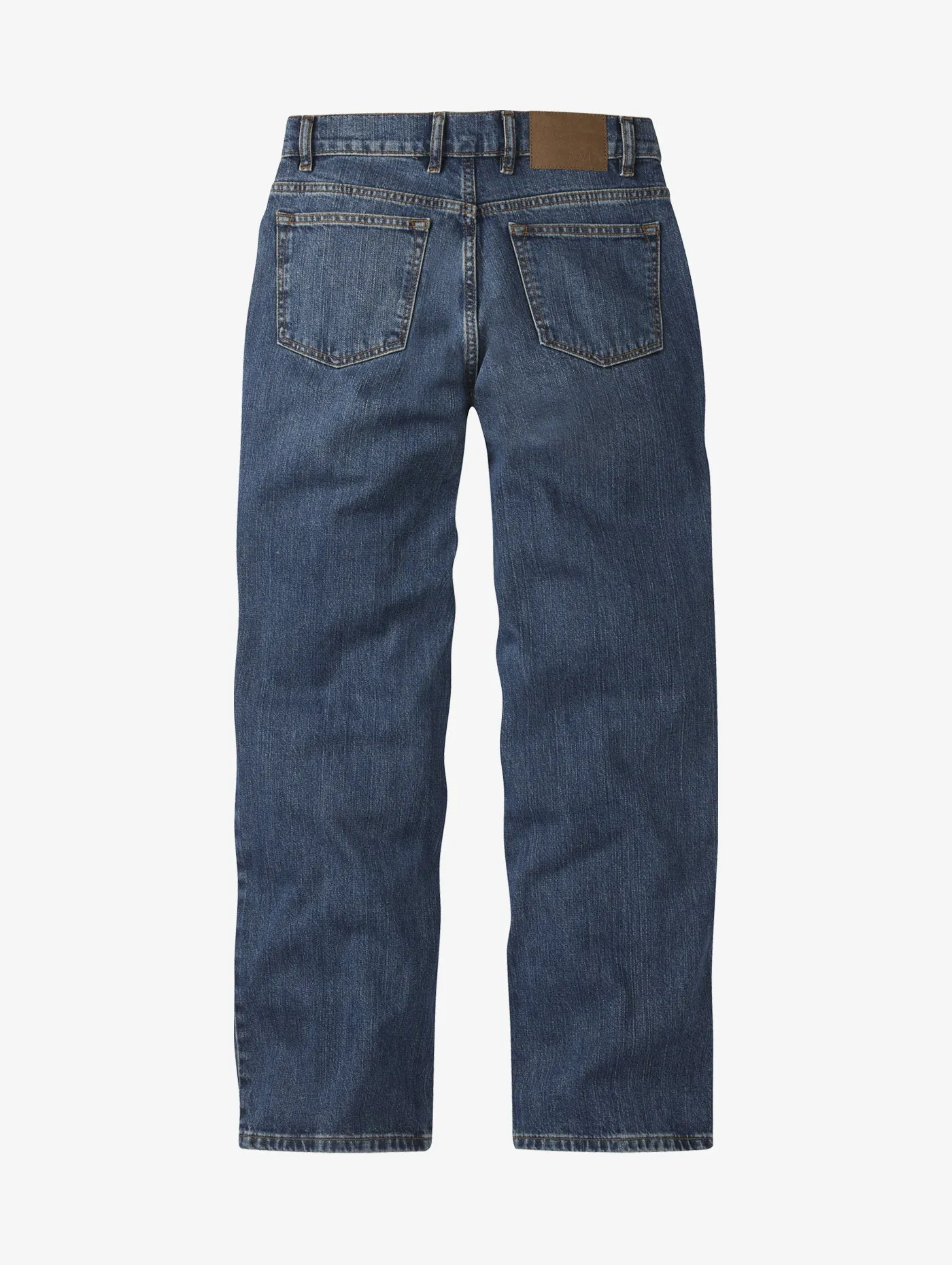 Women's Cei Organic Jean (Mid Wash) Textured Yarn Blends Regular Look