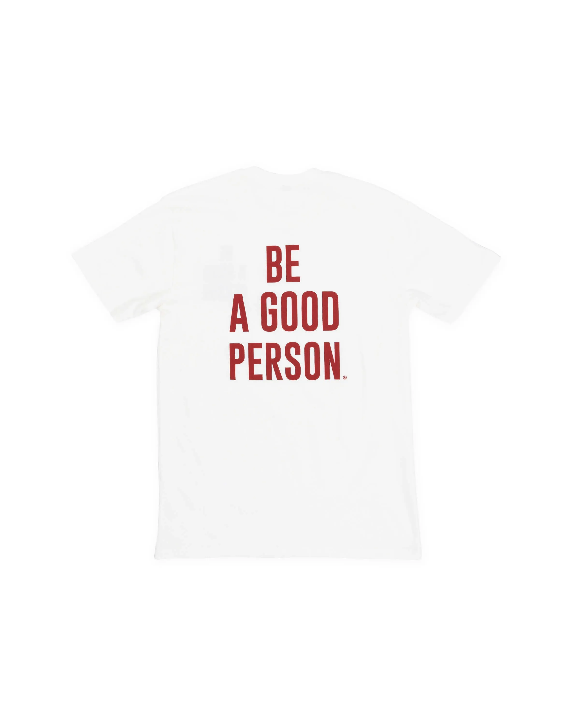Bright and Bold Mini Logo T-Shirt - Cream/Red