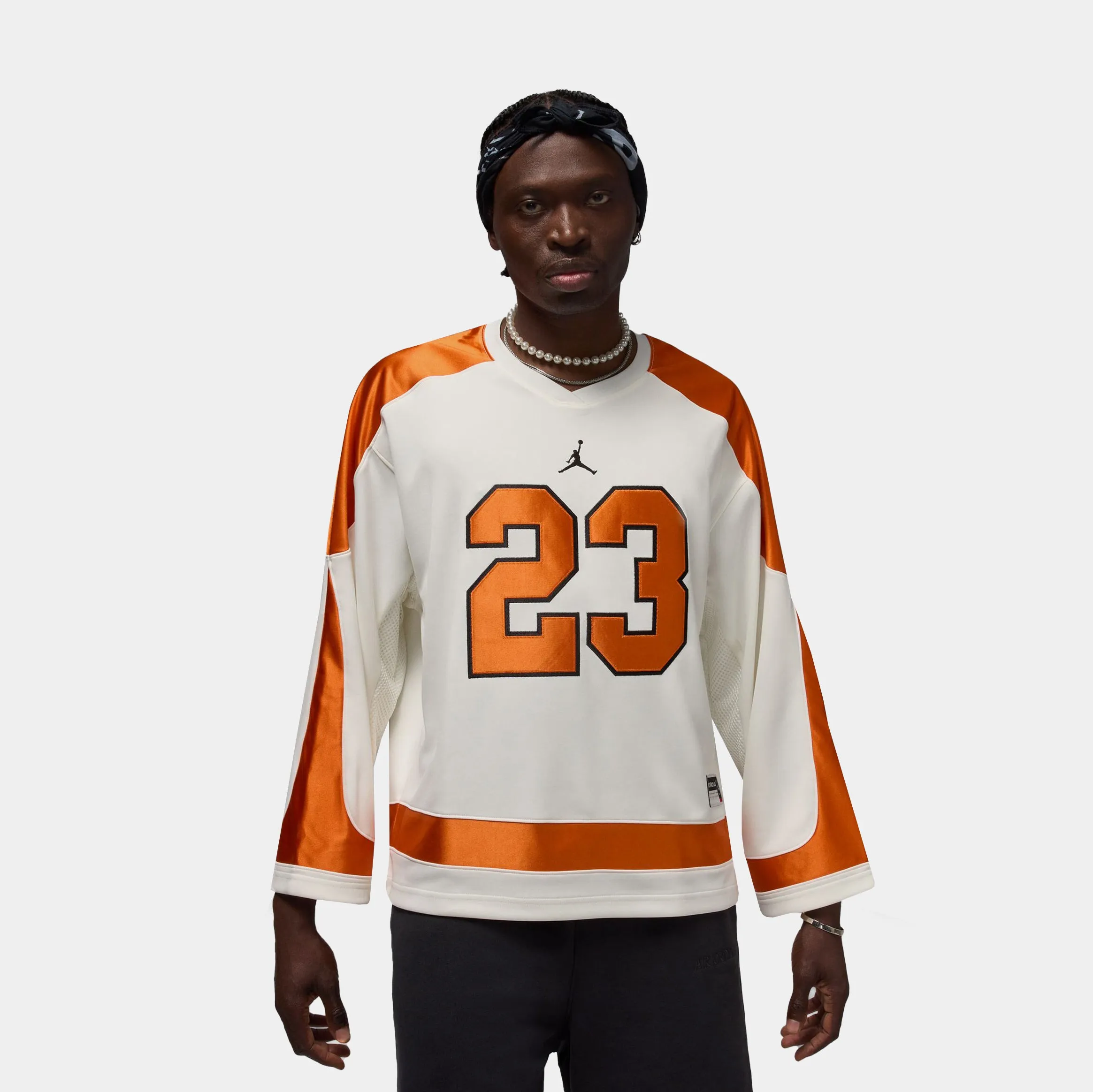 MJ Collegiate Hockey Mens Jersey (Sail/Starfish/Black) Dynamic Fit Technology