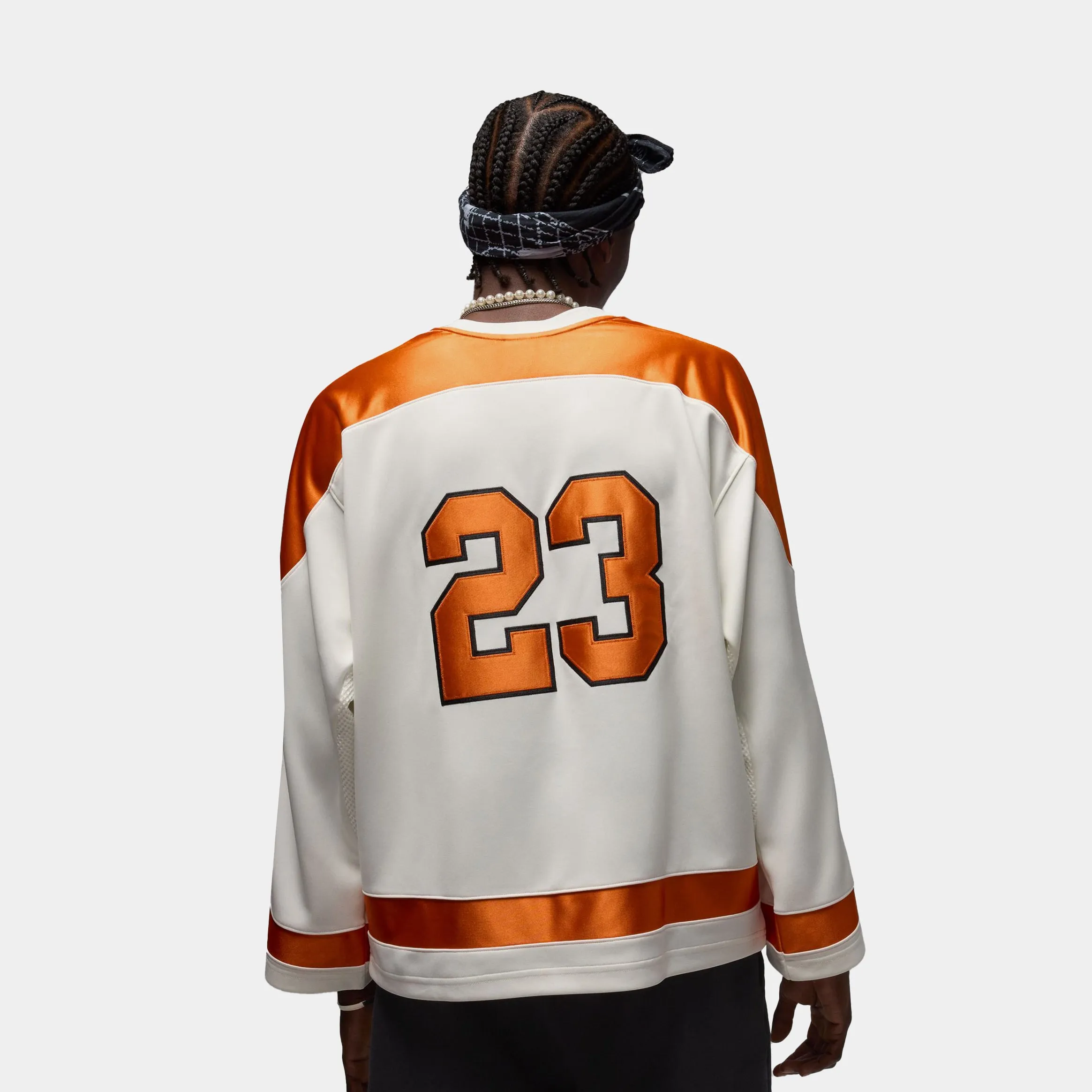 Urban Run MJ Collegiate Hockey Mens Jersey (Sail/Starfish/Black)