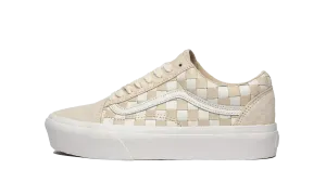 Woven Old Skool Platform "Light Brown" Rich Glow Club Edge