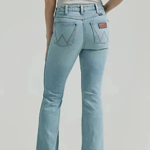 Stretch Denim Technology Wrangler Retro Women's Bailey High Rise Trouser in Florence