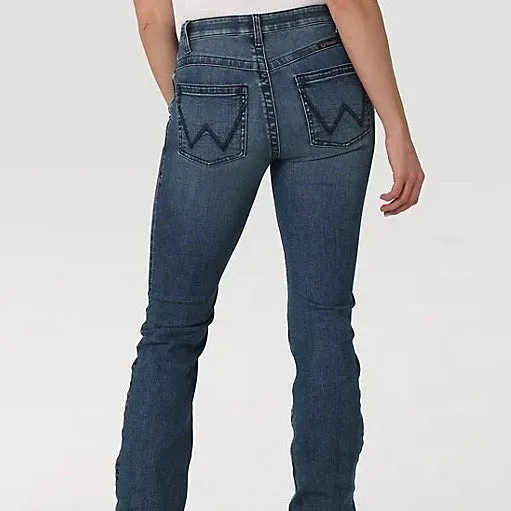 Wrangler Women's Willow Ultimate Riding Jean- Scarlett Casual Design Spring Mood Smooth Work Meeting